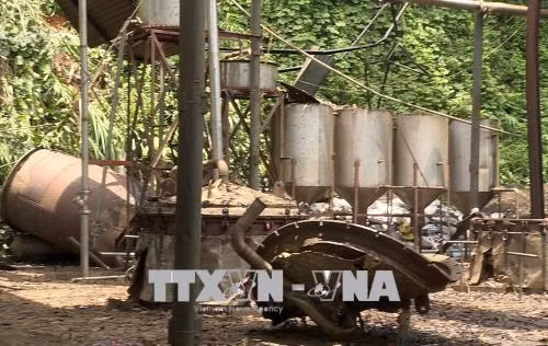 Nổ lò hơi xưởng chiết xuất tinh dầu quế ở Lào Cai ảnh 1