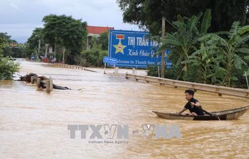 Cảnh báo xuất hiện lũ, nguy cơ lũ quét, sạt lở đất tại Phú Thọ ảnh 1