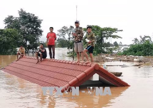 Chính phủ Lào thông báo huyện Sanamxay là vùng thiên tai khẩn cấp ảnh 1