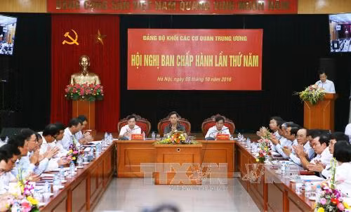 Hội nghị mở rộng lần thứ 5 BCH Đảng bộ Khối các cơ quan Trung ương ảnh 1