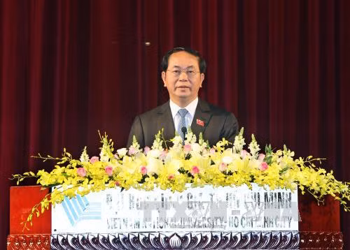 Bài phát biểu của Chủ tịch nước tại Đại học Quốc gia TPHCM ảnh 1