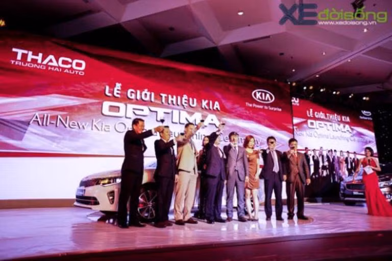 Thaco ra mắt xe Kia Optima mới ảnh 1