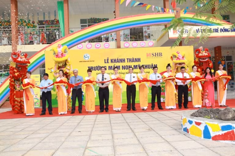 Khánh thành Trường mầm non Mỹ Thuận ảnh 1
