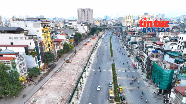 Vành đai 1 đoạn Hoàng Cầu - Voi Phục tăng tốc hoàn thành trước Tết 2027