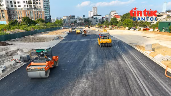 Vành đai 2,5 Hà Nội chạy đua tiến độ trước ngày thông xe
