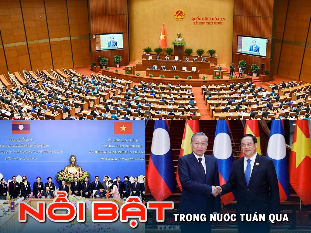Nổi bật tuần qua: Tổng Bí thư Tô lâm thăm cấp Nhà nước tới Lào; các tỉnh miền Trung, Tây Nguyên vẫn ngập lụt nặng