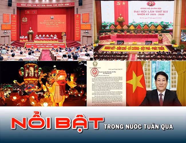 Tin tức TV: Khắc phục hậu quả bão số 10, ứng phó cơn bão số 11; Đại hội Đảng bộ Quân đội và Công an Trung ương