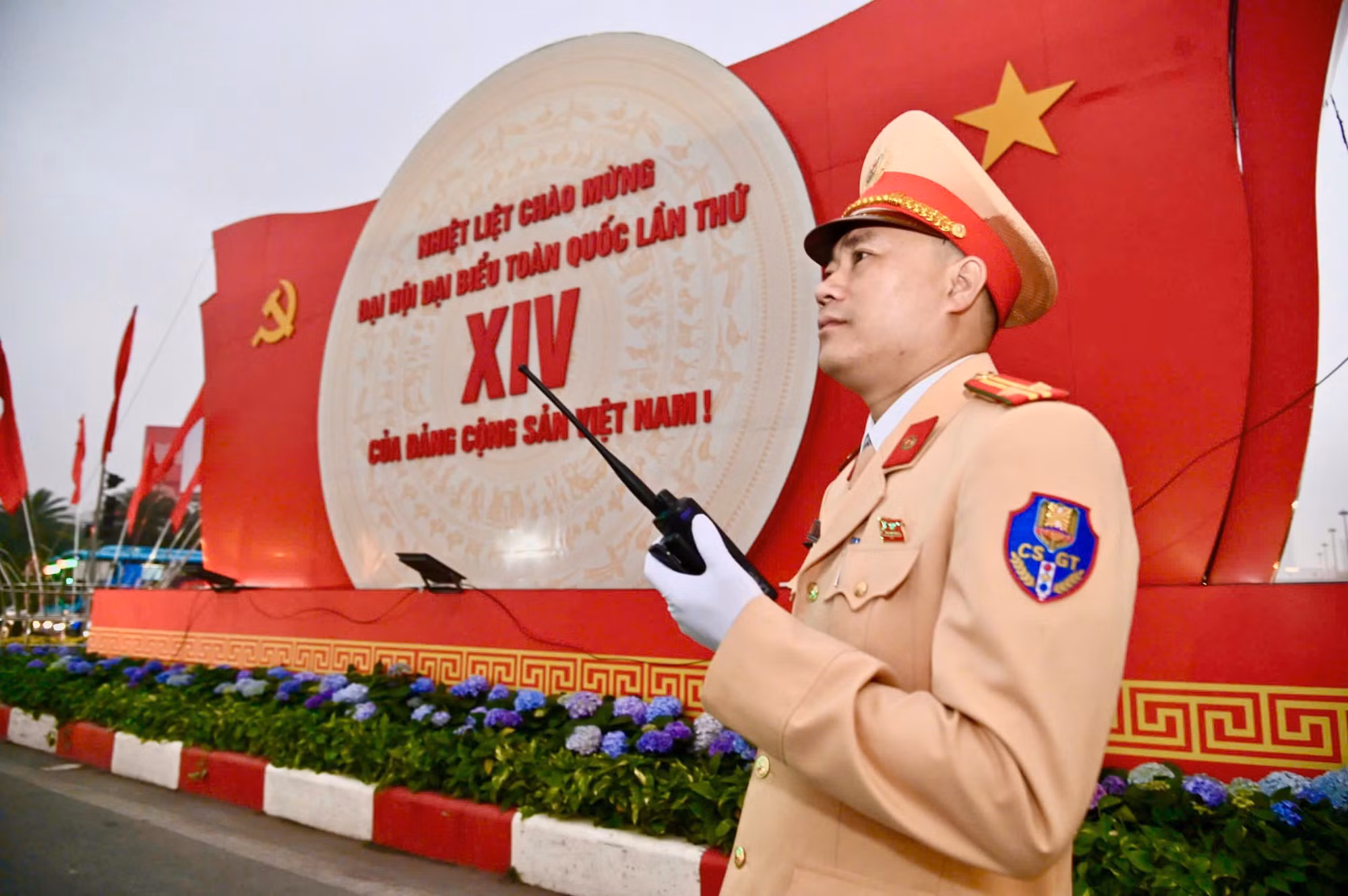 Giữ vững an ninh trật tự, an toàn giao thông phục vụ Đại hội XIV của Đảng