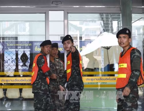 Thái Lan tăng cường an ninh sau vụ đánh bom ở Bangkok ảnh 1