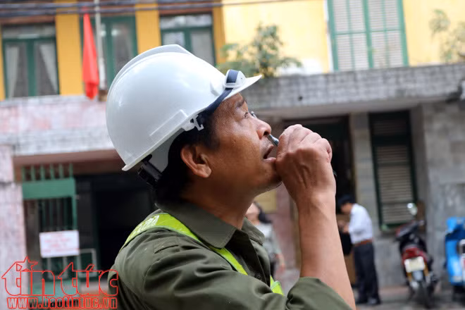 Hà Nội cắt tỉa cây xanh trước mùa mưa bão ảnh 6