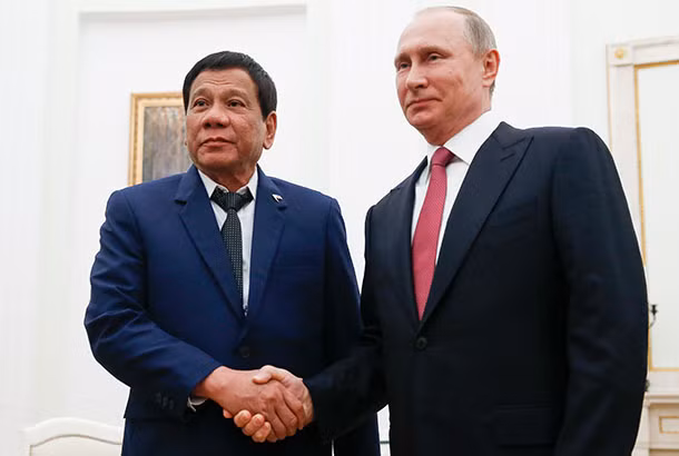 Ông Duterte mời Tổng thống Putin thăm Philippines ảnh 1