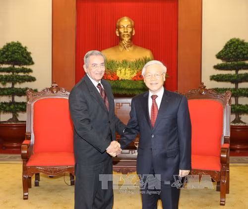 Tổng Bí thư Nguyễn Phú Trọng tiếp Đoàn đại biểu Đảng Cộng sản Cuba ảnh 1