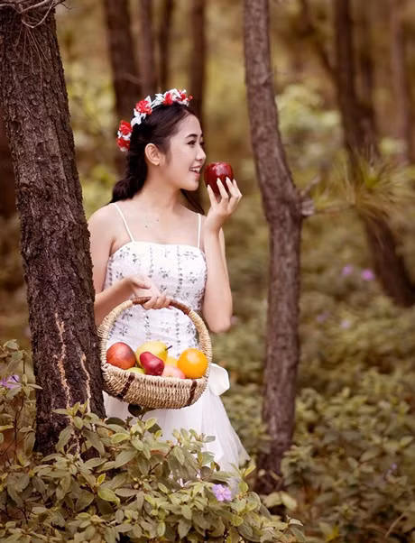 Ngắm với vẻ đẹp thiên thần của nữ sinh 9X Đà Nẵng_1