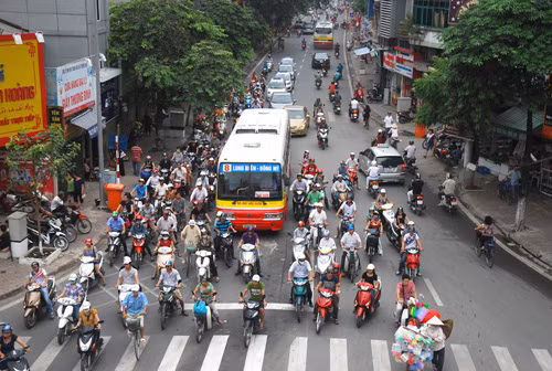 Cầu vượt Trần Khát Chân - Đại Cồ Việt đi vào hoạt động ảnh 5