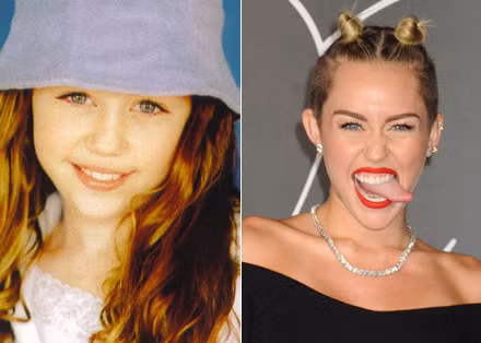 Xem Miley Cyrus 'lột xác' từ bé đến lớn ảnh 1