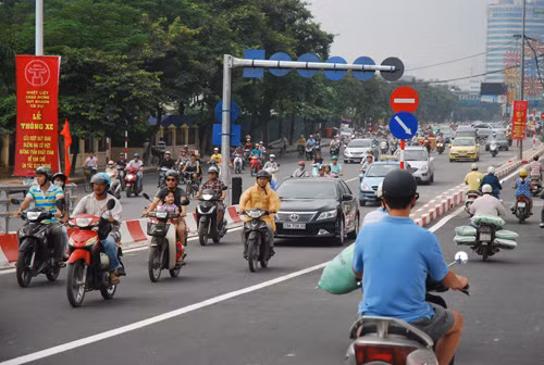 Cầu vượt Trần Khát Chân - Đại Cồ Việt đi vào hoạt động ảnh 3