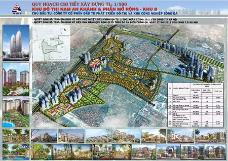 Công bố quy hoạch chi tiết khu đô thị Nam An Khánh ảnh 1
