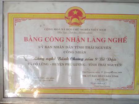 Bờ Đậu - Làng nghề bánh chưng ảnh 2