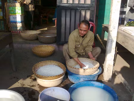 Bờ Đậu - Làng nghề bánh chưng ảnh 5