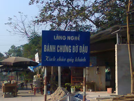 Bờ Đậu - Làng nghề bánh chưng ảnh 1