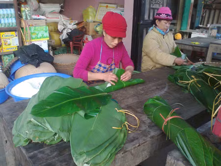 Bờ Đậu - Làng nghề bánh chưng ảnh 3