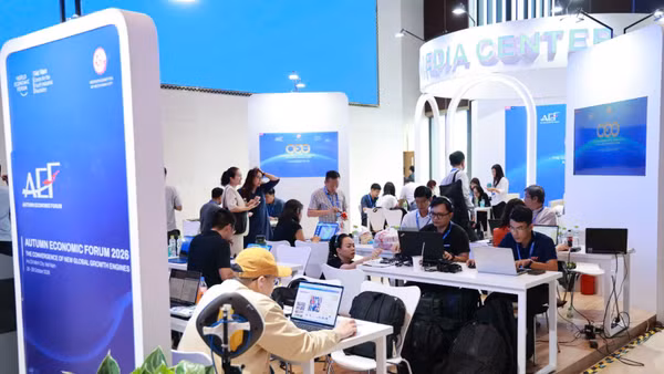 Diễn đàn Kinh tế Mùa thu 2026 dành riêng khu vực cho báo chí tác nghiệp