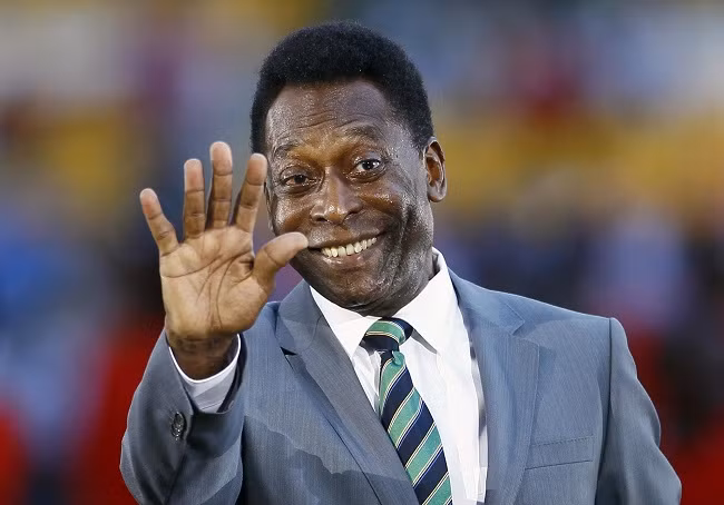 Ông Pelé năm 2012. Ảnh: AP