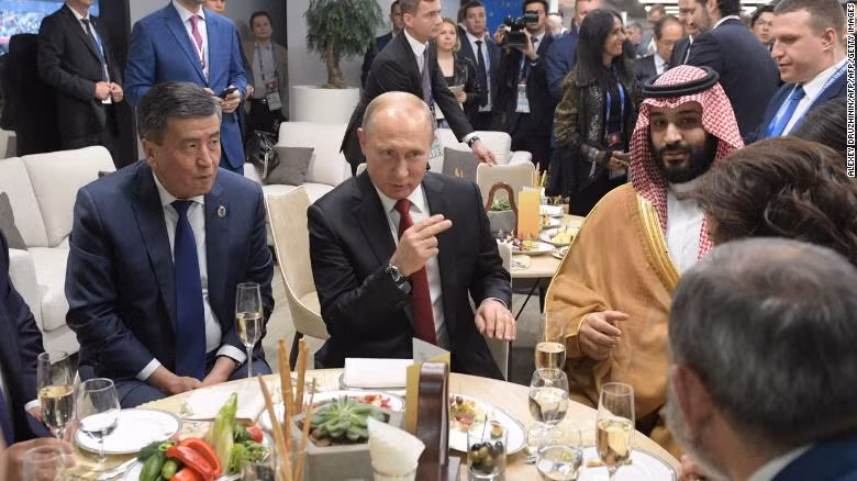 Tổng thống Putin ghi điểm ngoại giao với mùa World Cup năm nay ảnh 1