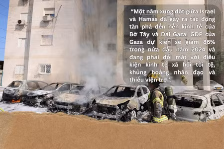 Một năm giao tranh giữa Israel và Hamas đẩy Gaza rơi vào thảm hoạ ảnh 7