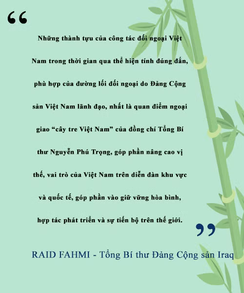 Dấu ấn ngoại giao của Tổng Bí thư Nguyễn Phú Trọng trong mắt bạn bè quốc tế ảnh 5