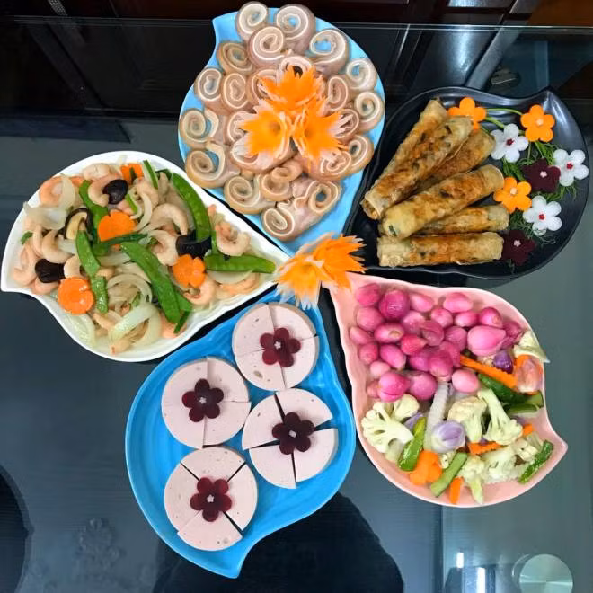 Mâm cỗ cúng ông Công, ông Táo của mẹ đảm khiến cư dân mạng trầm trồ ảnh 3