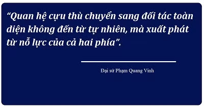 Việt Nam-Hoa Kỳ: Gác lại quá khứ, cùng đón tương lai ảnh 7