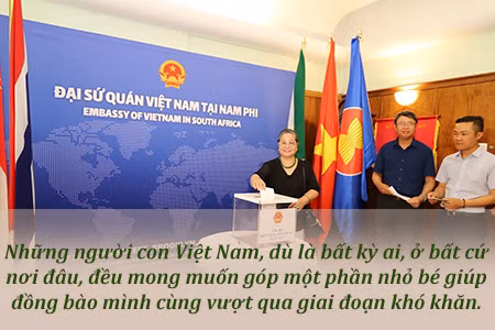 Nghĩa tình người Việt ở nước ngoài với đồng bào miền Trung ảnh 14