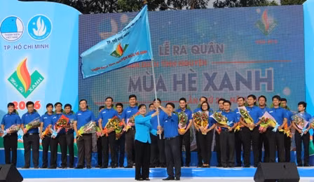 Ra quân Mùa hè xanh tại TP.HCM ảnh 2