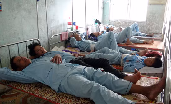 Quá tải nghiêm trọng tại Bệnh viện đa khoa Khu vực Bắc Quảng Bình ảnh 1
