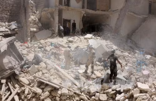 Liên quân không kích nhầm, 56 dân thường Syria thiệt mạng ảnh 1