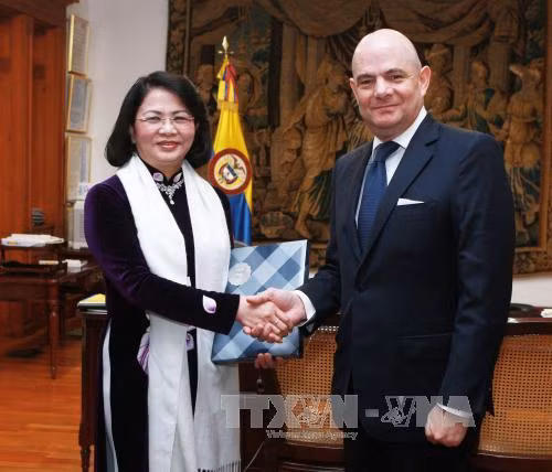Phó Chủ tịch nước Đặng Thị Ngọc Thịnh thăm Colombia ảnh 2