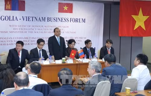 Thủ tướng dự Diễn đàn Doanh nghiệp Việt Nam - Mông Cổ ảnh 1