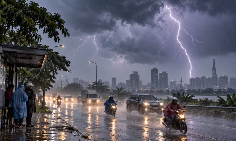 Chủ động phòng tránh sét đánh trong mùa mưa giông