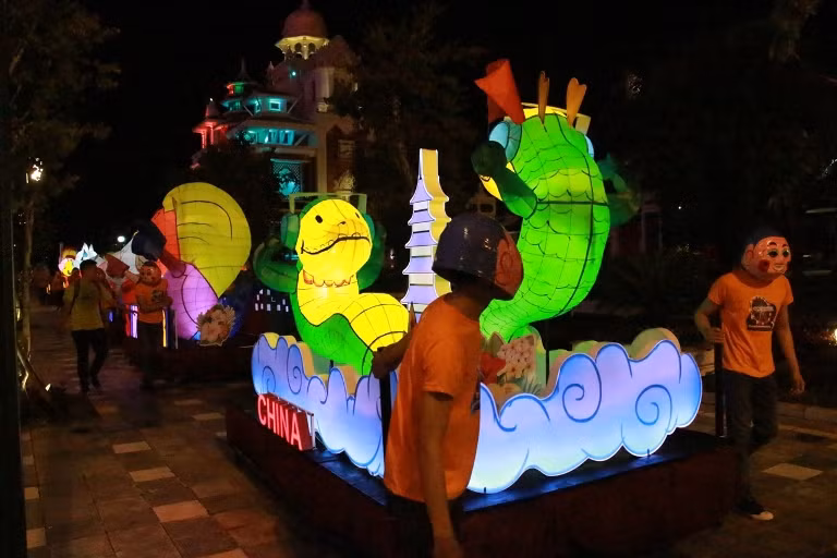 Lễ hội đèn lồng tại Asia Park: Bữa tiệc ánh sáng hoàn hảo ảnh 2