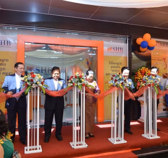 SHB khai trương ngân hàng 100% vốn tại Campuchia ảnh 1