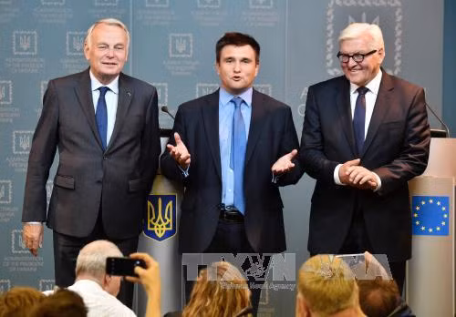Đức, Pháp kêu gọi tuân thủ thỏa thuận Minsk ở Đông Ukraine ảnh 1