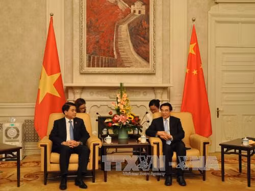 Chủ tịch Hà Nội làm việc với Thị trưởng Bắc Kinh ảnh 1