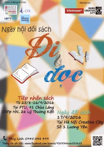 Ngày hội đổi sách "Đi và Đọc" ảnh 1
