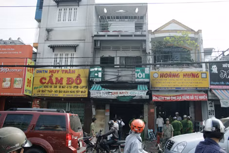Nổ tại đại lý gas, 3 người bị thương ảnh 1