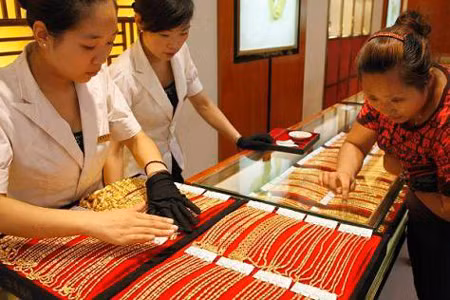 Vàng lên giá 4 phiên liên tiếp ảnh 1