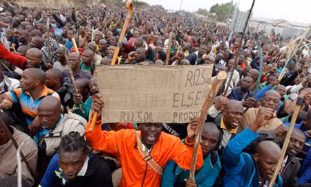 Nam Phi chấm dứt đình công tại mỏ bạch kim Marikana ảnh 1