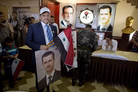 Ông Bashar al-Assad tái đắc cử tổng thống Syria ảnh 1