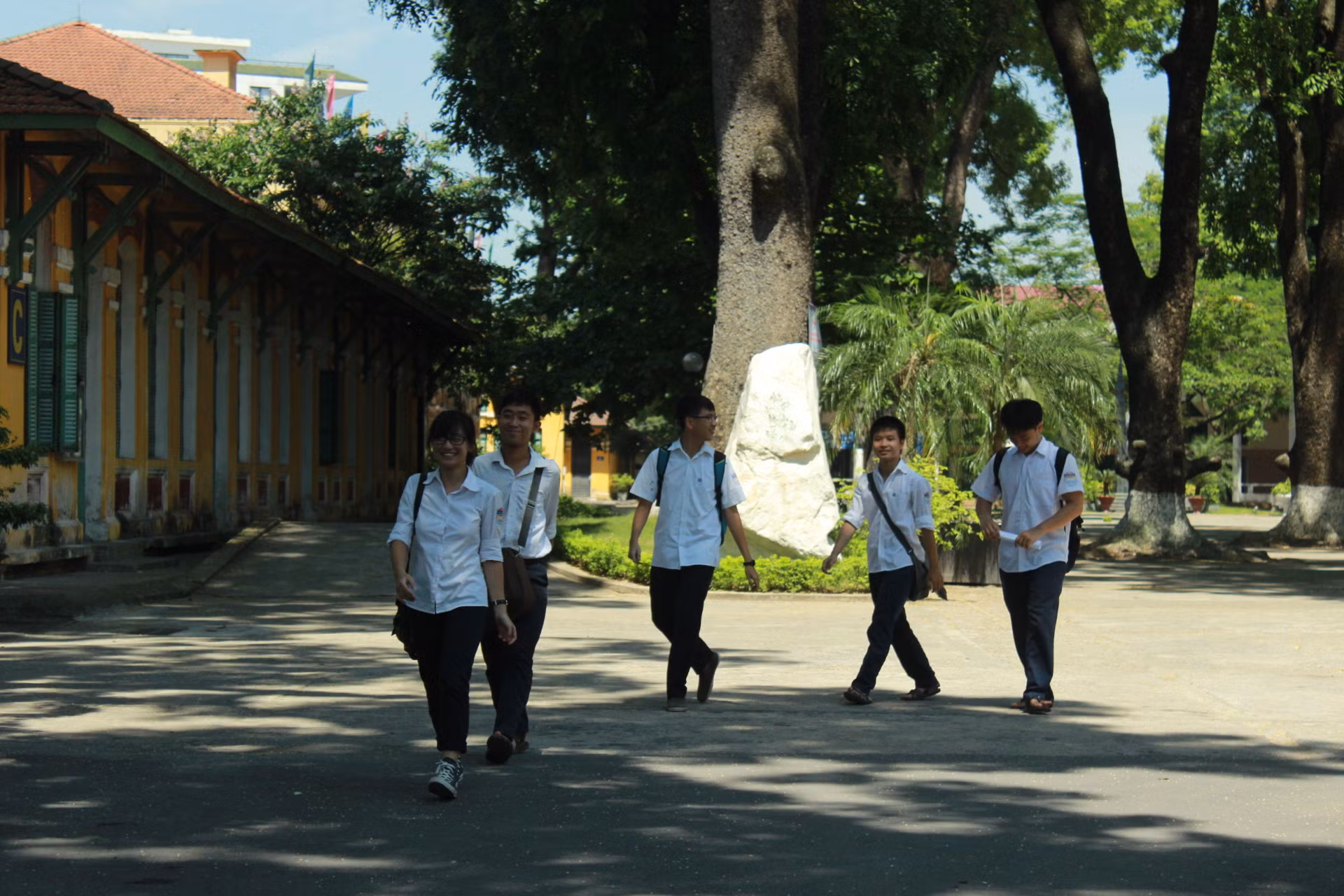 Thí sinh tự tin với môn Văn ảnh 1