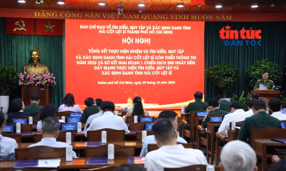 TP Hồ Chí Minh thúc đẩy tiến độ tìm kiếm, quy tập hài cốt liệt sĩ